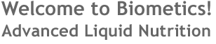 Welcome to Biometics
