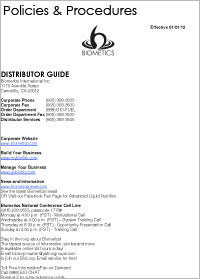 policies and procedures